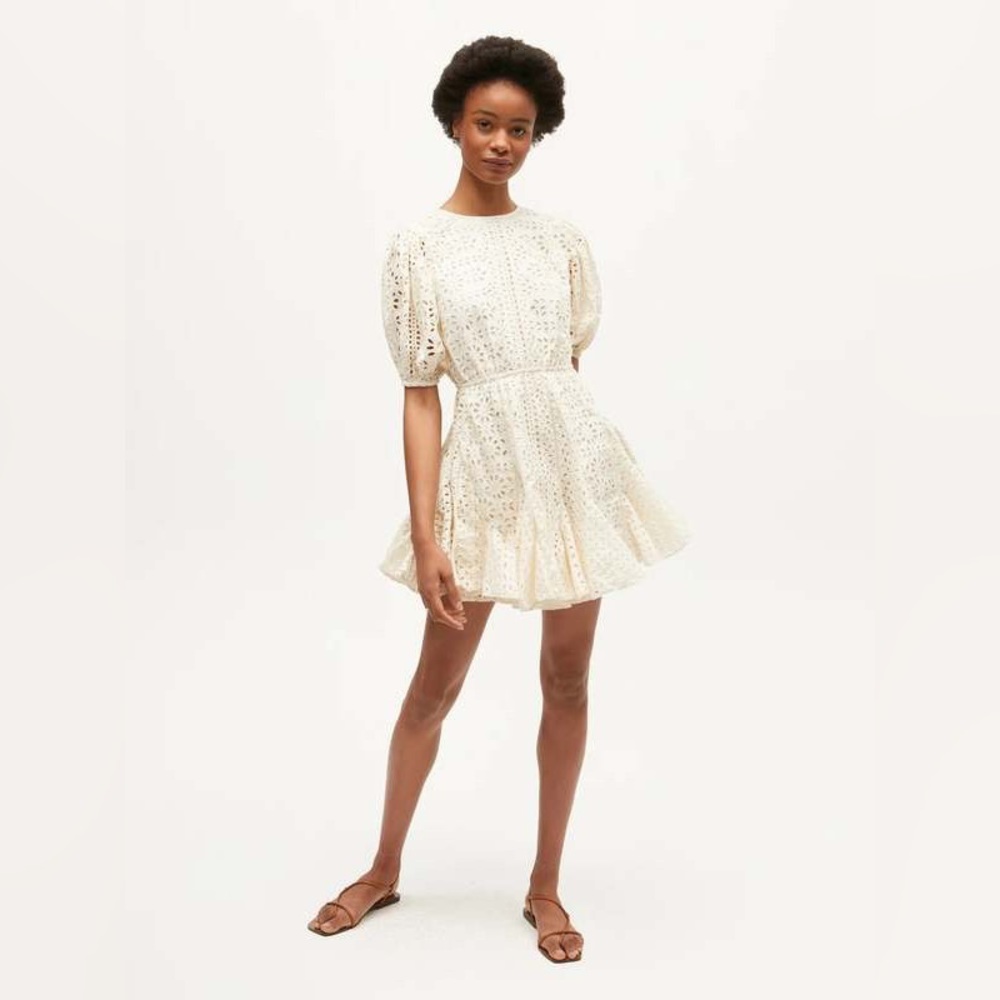 Rhode Molly Dress Buttercream Size S NWT
